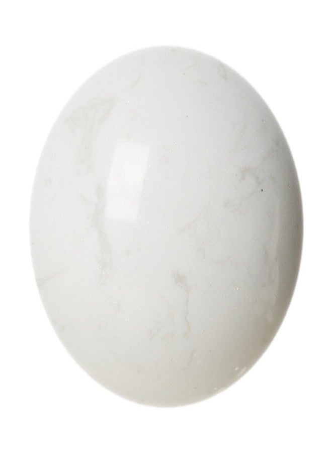 IEUDNS 10cm White Marble Ball Sphere Ball Aesthetic Modern Tabletop Decoration Table Centerpieces Ball for Dining Room Multipurpose - Image 1